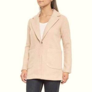 Cynthia Rowley Wool Blend Herringbone Blazer - Size Small